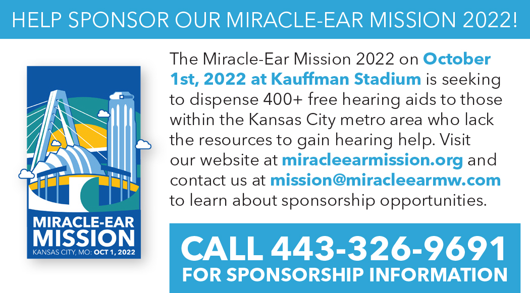 Miracle Ear July 2022 - Mission Sponsorship Ad
